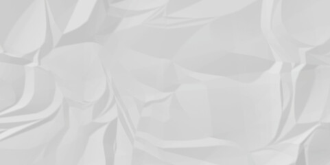 White wrinkly backdrop paper background. panorama craft wrinkly paper texture background, crumpled pattern texture. paper crumpled texture. white fabric crushed textured crumpled.