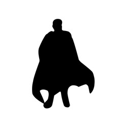 super hero silhouette
