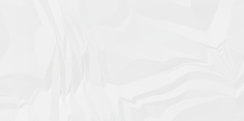 White wrinkly backdrop paper background. panorama craft wrinkly paper texture background, crumpled pattern texture. paper crumpled texture. white fabric crushed textured crumpled.