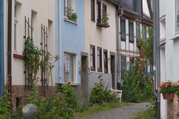 Enge Gassen in Weidenhausen, alt Marburg