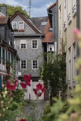 Enge Gassen in Weidenhausen, alt Marburg