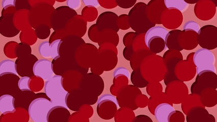 Modern abstract backgrounds a Vibrant overlapping circles in cool tones.