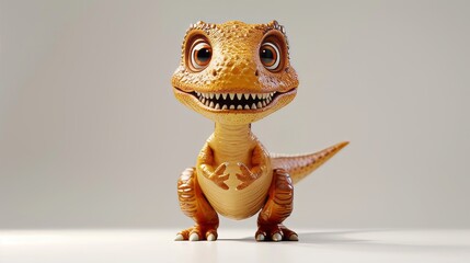 Cute 3D dinosaur