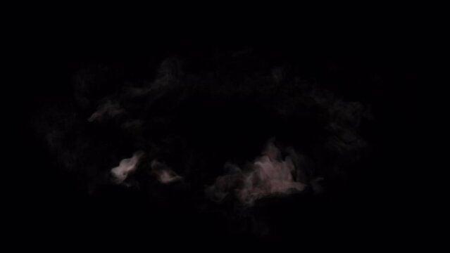 Fiery Shockwave Explosion VFX Overlay with Alpha Channel 07