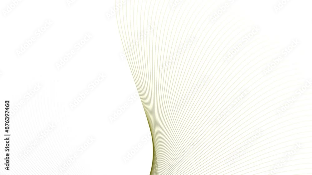 Aufkleber abstract curve lines wave. geometric lines .abstract spiral line.