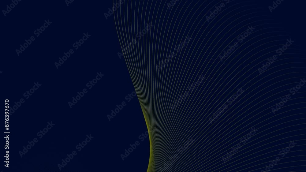 Aufkleber abstract curve lines wave. geometric lines .abstract spiral line.
