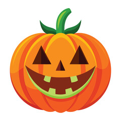 Halloween Pumpkin  Vector illustration