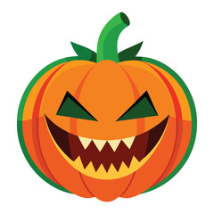 Halloween Pumpkin  Vector illustration