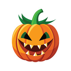 Halloween Pumpkin  Vector illustration