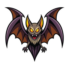 Halloween Bat  Vector illustration