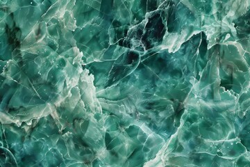 Fototapeta premium Green marble texture seamless pattern background ideal for versatile design projects