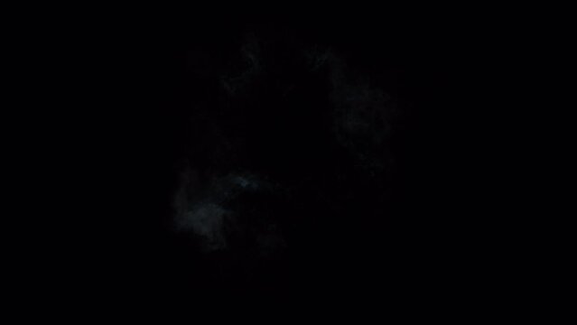 Blue Shockwave Explosion VFX Overlay with Alpha Channel 01
