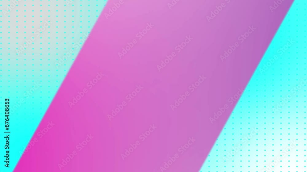 Poster abstract background of diagonal white stripes animation. digital minimal geometric.