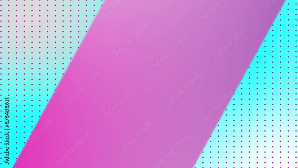 Poster abstract background of diagonal white stripes animation. digital minimal geometric.