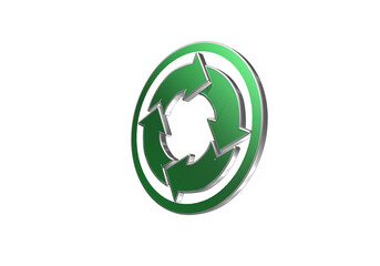 symbol recyklizacja, recyrkulacja odpady