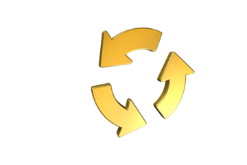 symbol recyklizacja, recyrkulacja odpady