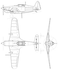 Fighter Jet, plane, Aircraft, 3 side view, blueprints, svg cut file, cnc cut file, engraving file, CNC router file, laser cutting, Cricut File, isolated, Engraving model