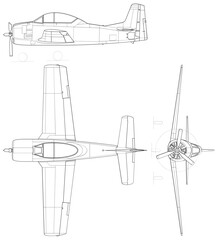 Fighter Jet, plane, Aircraft, 3 side view, blueprints, svg cut file, cnc cut file, engraving file, CNC router file, laser cutting, Cricut File, isolated, Engraving model