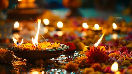 Traditional Celebration of Oneness Colourful Joy and Festivity in Kerala's Hindu Cultural Festival