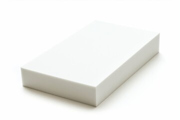 Fototapeta premium Blank white box mockup on white background