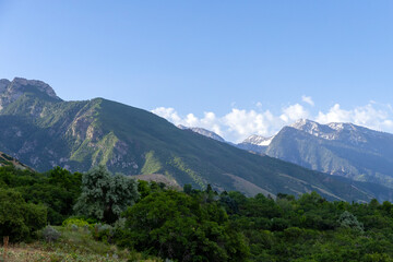 Fototapeta premium landscape in the mountains