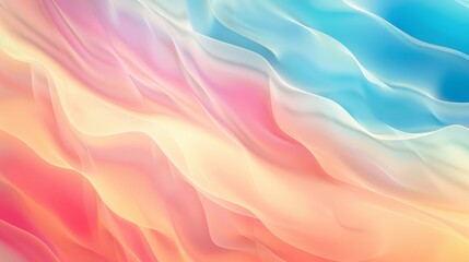 Obraz premium Vibrant Pastel Background for Creative Projects Generative AI
