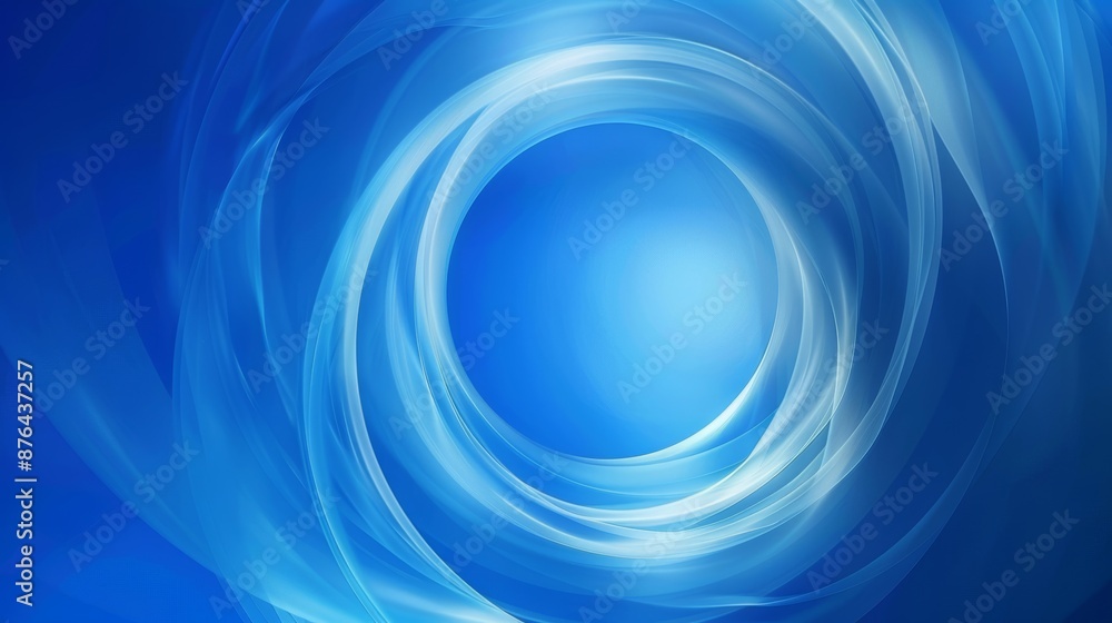 Poster vibrant blue gradient circle shadow for design backgrounds generative ai
