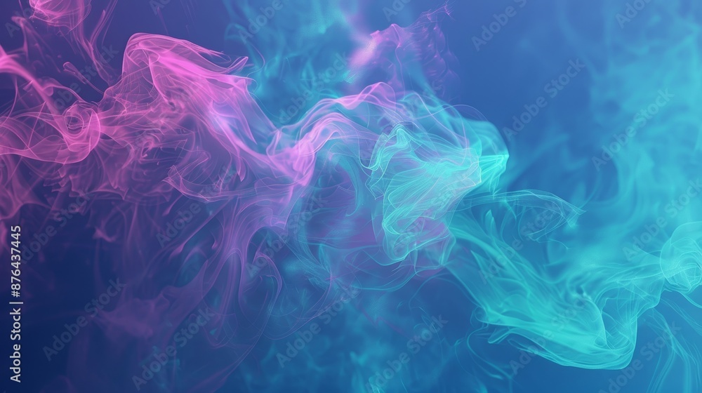 Poster futuristic cosmos background for tech and space designs generative ai