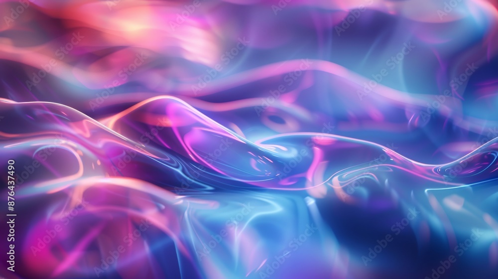 Aufkleber vibrant abstract background for creative projects generative ai