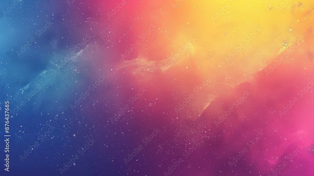 Aufkleber vibrant gradient background for ads and presentations generative ai