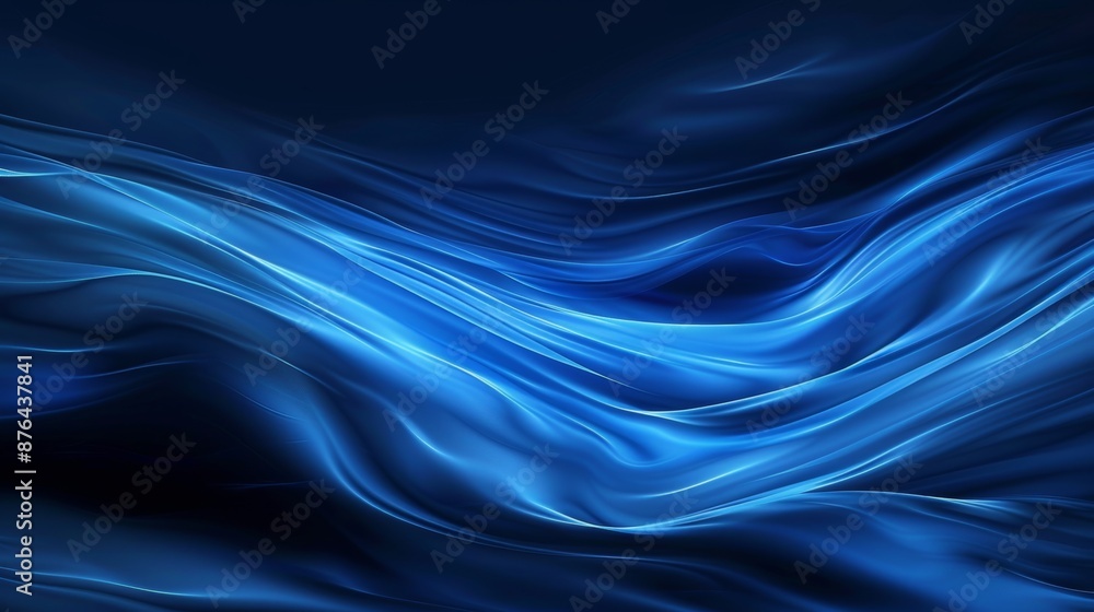 Aufkleber dark blue abstract background for creative projects generative ai