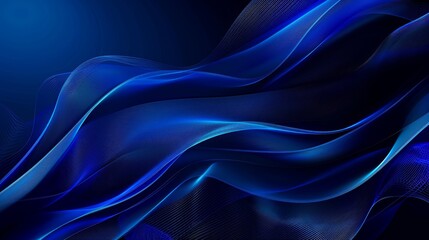 Obraz premium Dark Blue Abstract Background for Creative Projects Generative AI