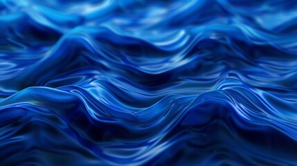 Fototapeta premium Hypnotic Ocean Waves for Relaxation Backgrounds Generative AI