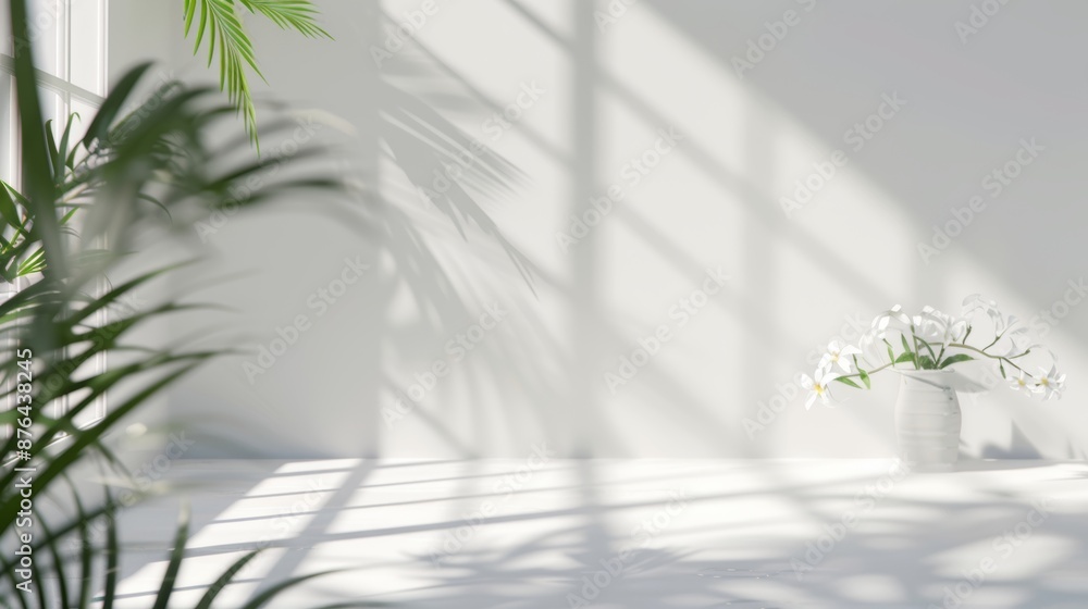 Poster modern studio background for product showcase generative ai