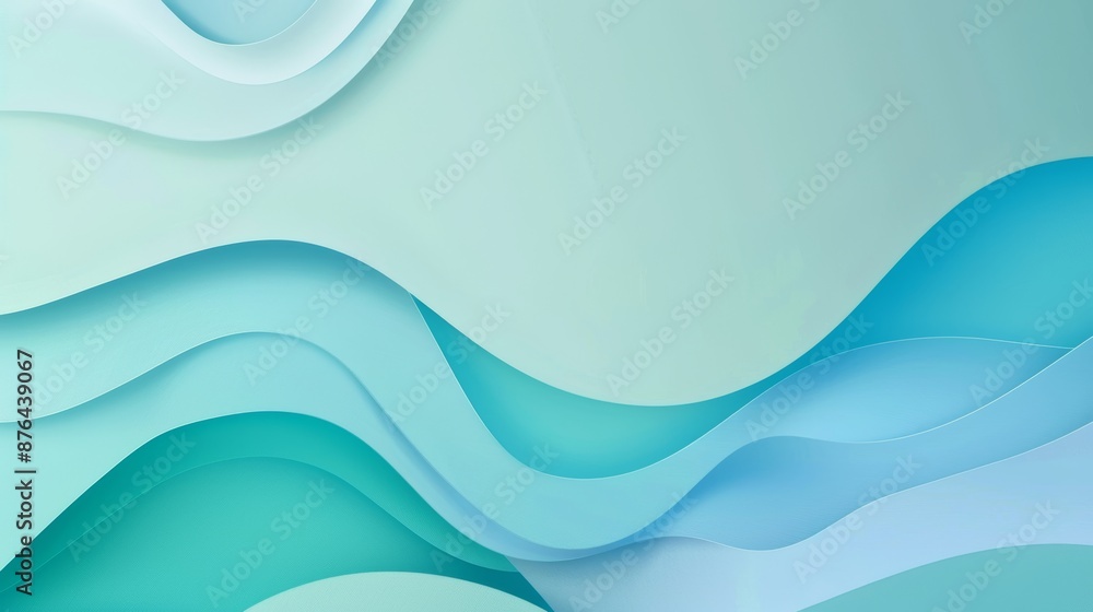 Aufkleber vibrant abstract background for presentation templates generative ai