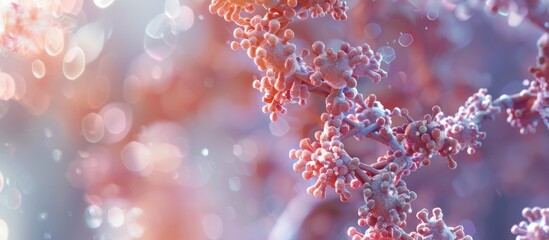 Checkup and research DNA gene biotechnology biology.