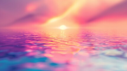 Vibrant Horizontal Background for Web Design Generative AI