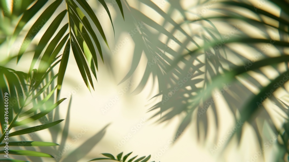 Poster summer vibes background for product presentation generative ai