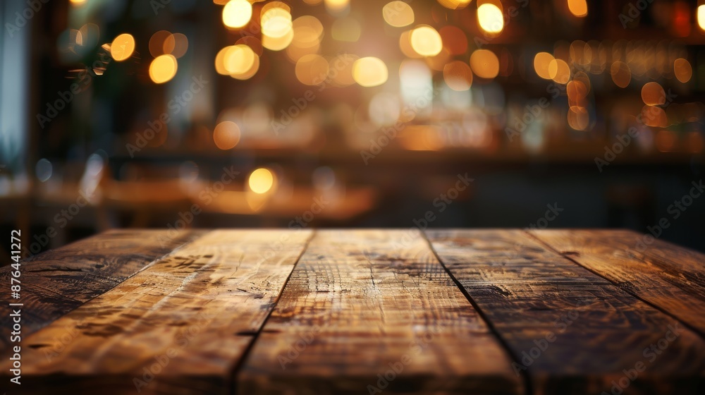 Aufkleber cozy restaurant table setting for product display generative ai