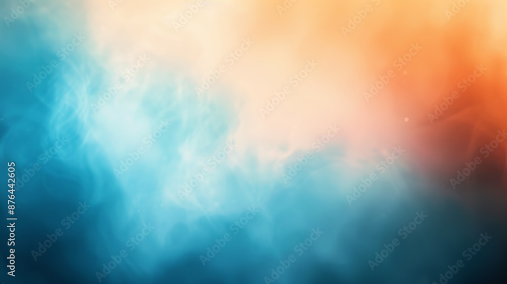 Aufkleber vibrant gradient background for web and social media generative ai