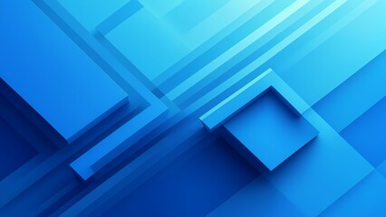 Naklejka premium abstract blue background with squares, wallpaper