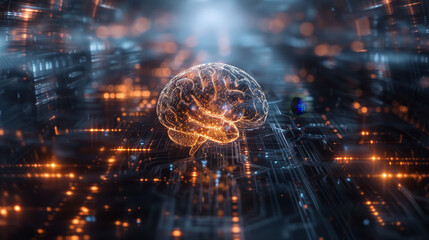 The AI brain serves as the core of the supercomputer, driving new innovations and technological advancements