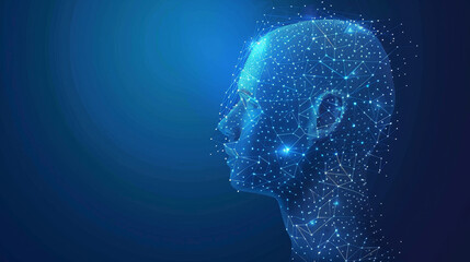 Obraz premium Holographic Connection Represents the Evolving Bond Between Humanity and Technology