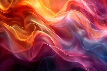 Obraz premium Cosmic Harmony: Vibrant Turquoise & Gold Abstract