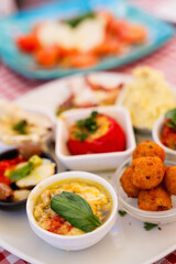 Selection of italian appetizers