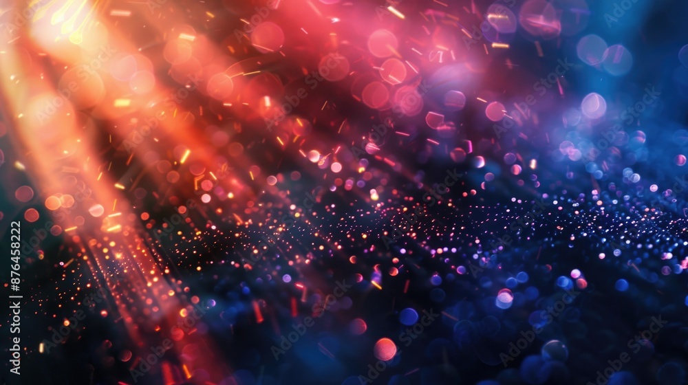 Aufkleber A blurry image of a colorful background suitable for use as a decorative element or to add some color to your design