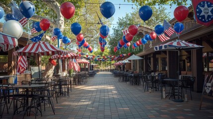Patriotic Air Force Tribute A Festive Farewell Celebration