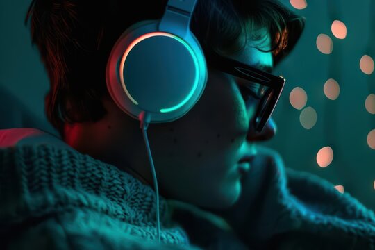 A hightech music app features enchanted playlists that adapt to the listeners energy