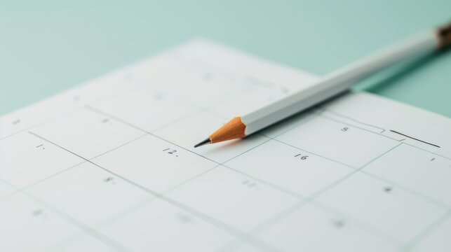 A soft watercolor rendering of an exercise schedule, showing a weekly calendar filled with planned workout sessions, isolate on white background with copy space
