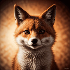Fototapeta premium red fox portrait